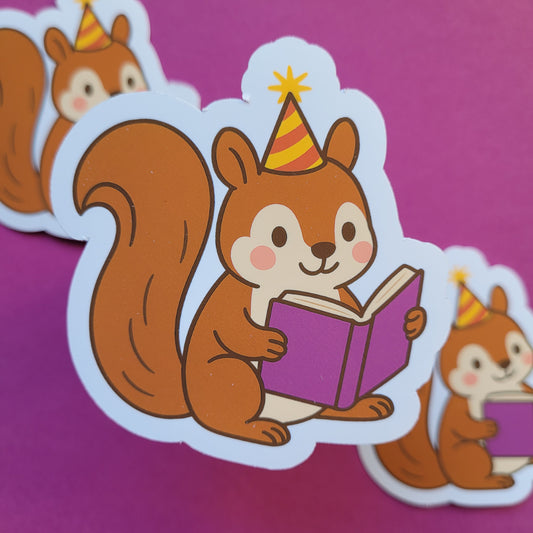 Sticker „Geburtstagshörnchen"