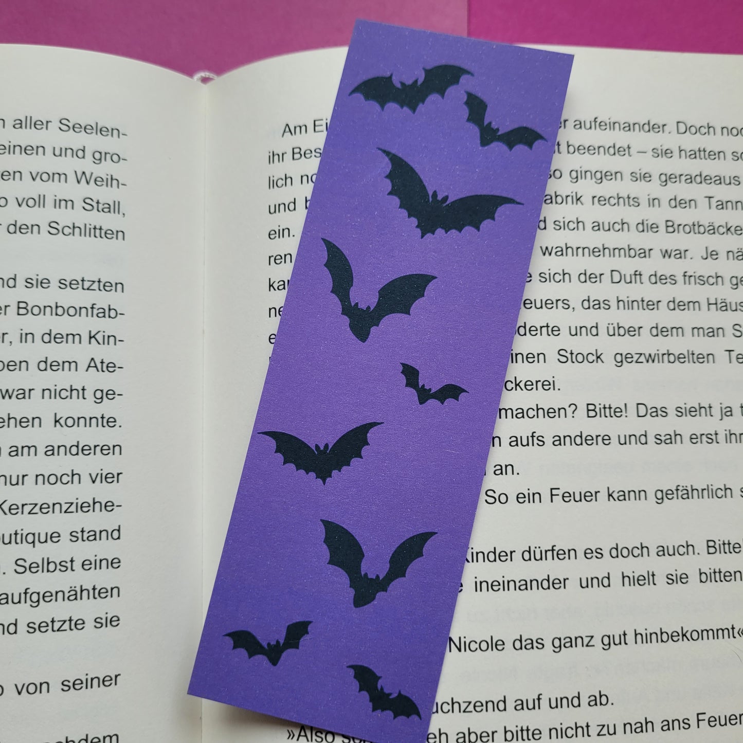 Standard-Lesezeichen „Fledermäuse“