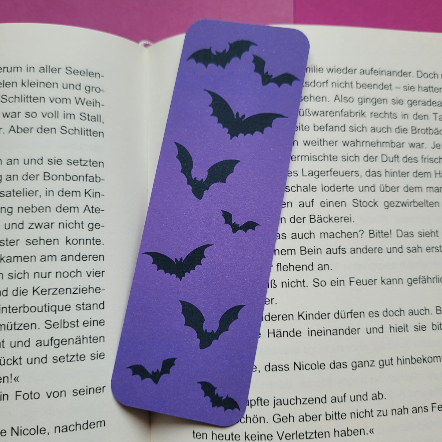 Standard-Lesezeichen „Fledermäuse“