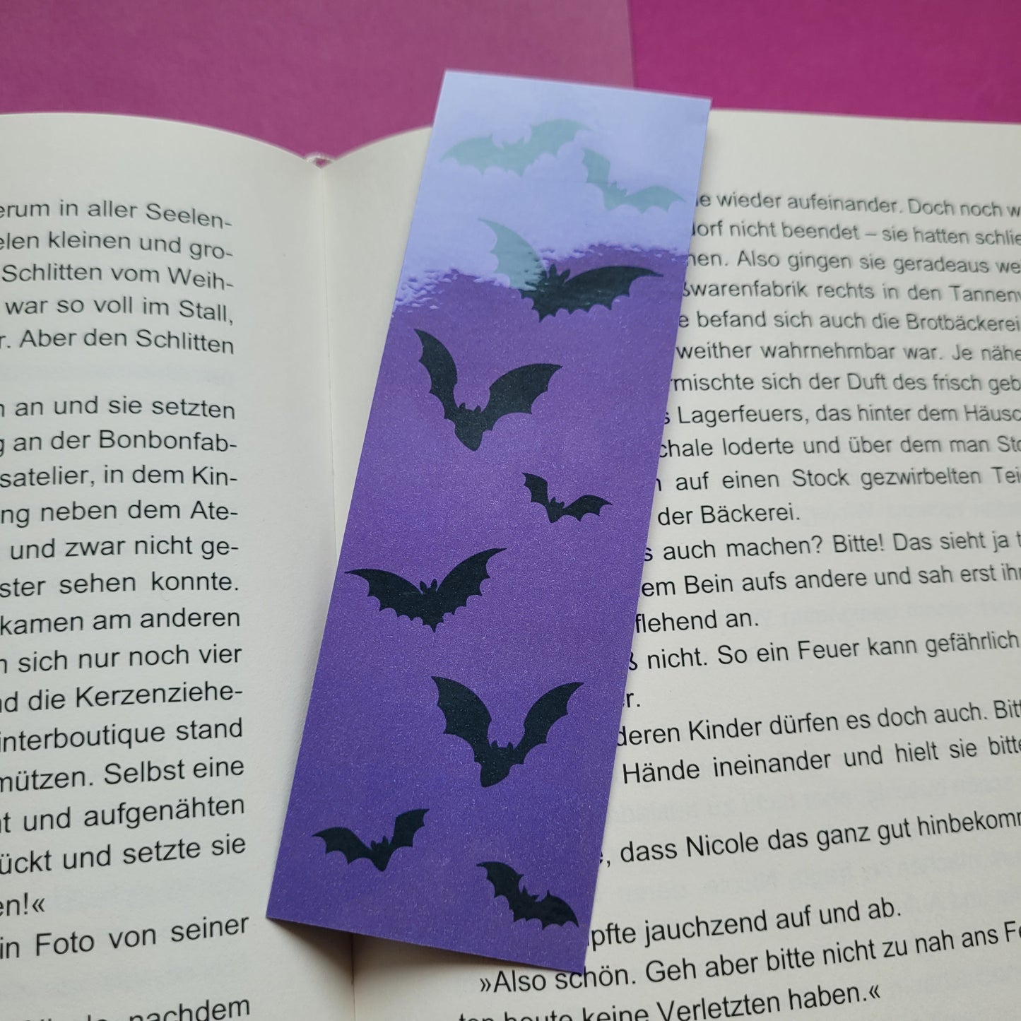 Standard-Lesezeichen „Fledermäuse“