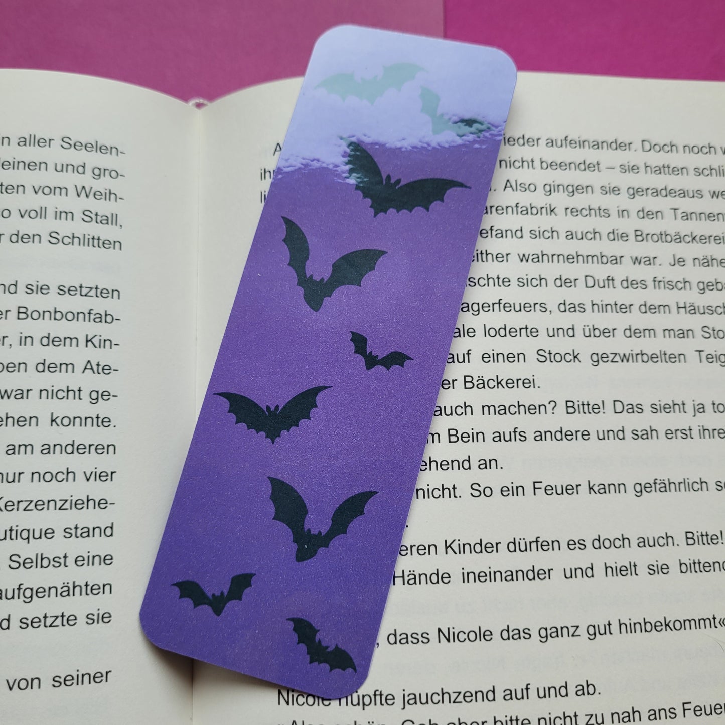 Standard-Lesezeichen „Fledermäuse“