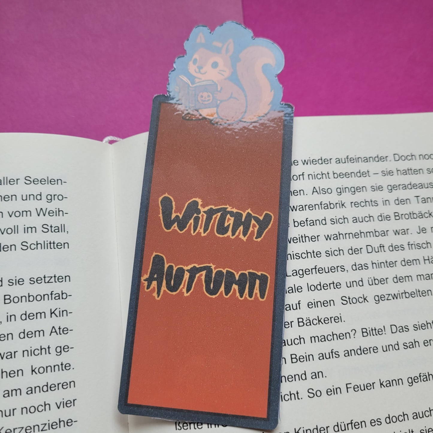 Form-Lesezeichen „Witchy Autumn“