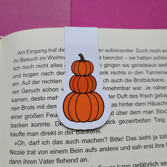 Magnet-Lesezeichen „Kürbisturm“
