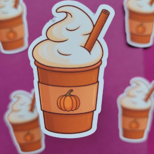 Sticker „Pumpkin Spice Latte"