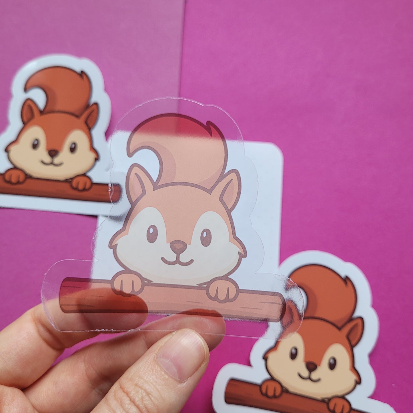 Sticker „Baumkletter-Hörnchen"
