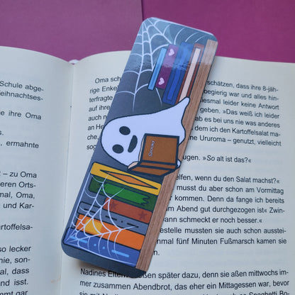 Standard-Lesezeichen „Halloweenbücherregal“