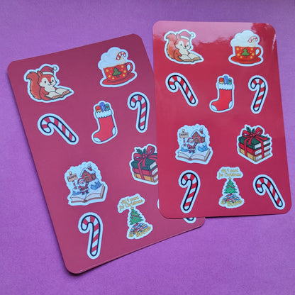 Stickerbogen „Weihnachten“