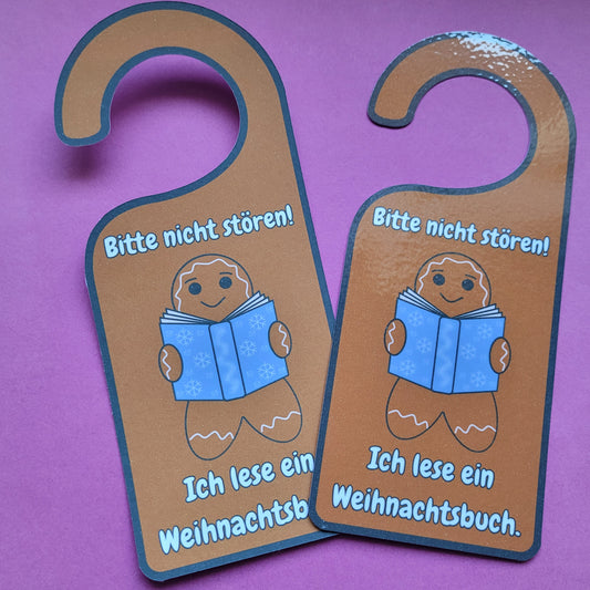 Türschild „Karl, der Lebkuchenmann“