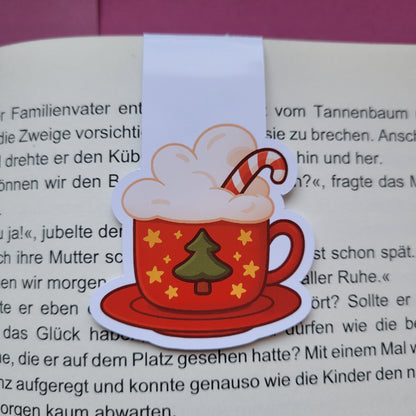 Magnet-Lesezeichen „Weihnachtskakao“