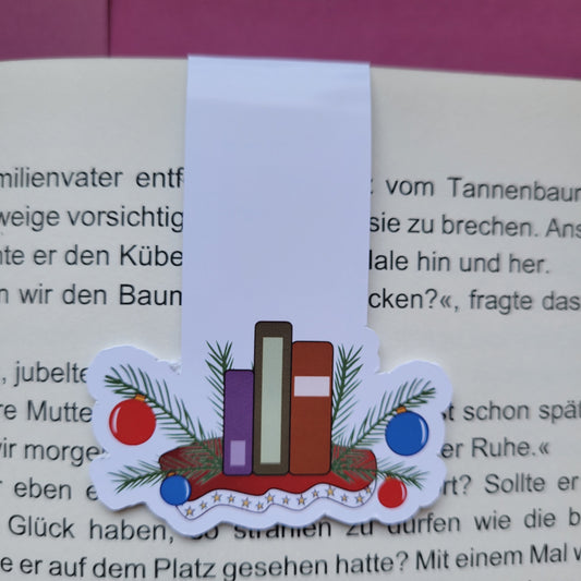 Magnet-Lesezeichen „Adventsgesteck“
