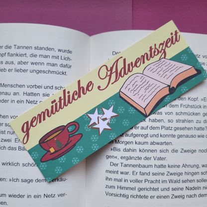 Standard-Lesezeichen „gemütliche Adventszeit“