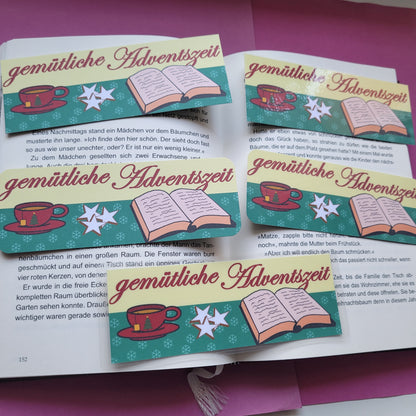 Standard-Lesezeichen „gemütliche Adventszeit“