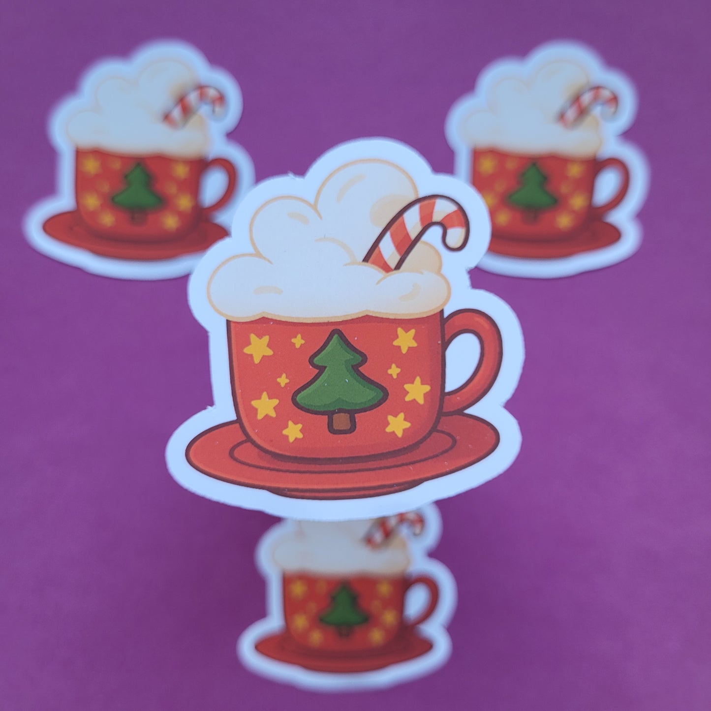 Sticker „Weihnachtskakao“