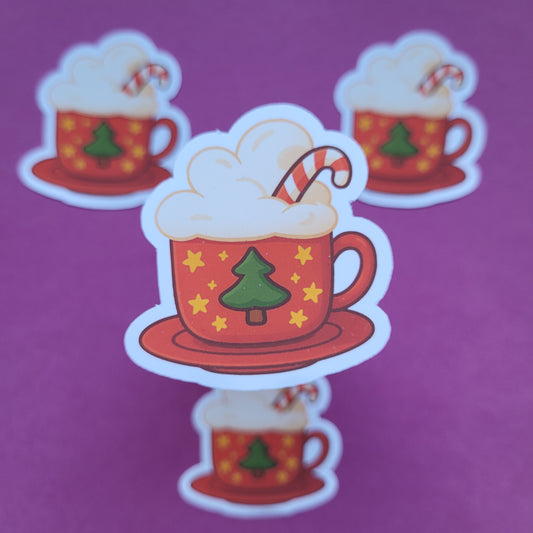 Sticker „Weihnachtskakao“