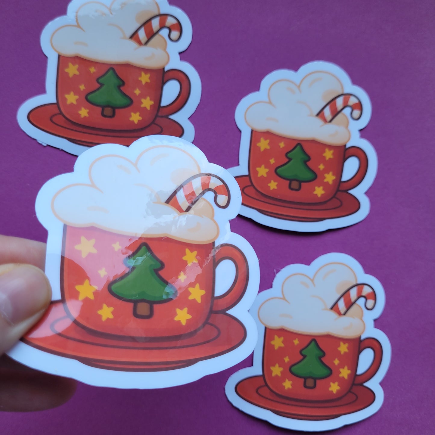 Sticker „Weihnachtskakao“