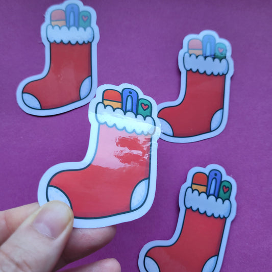 Sticker „Büchersocke“ 🧦📚