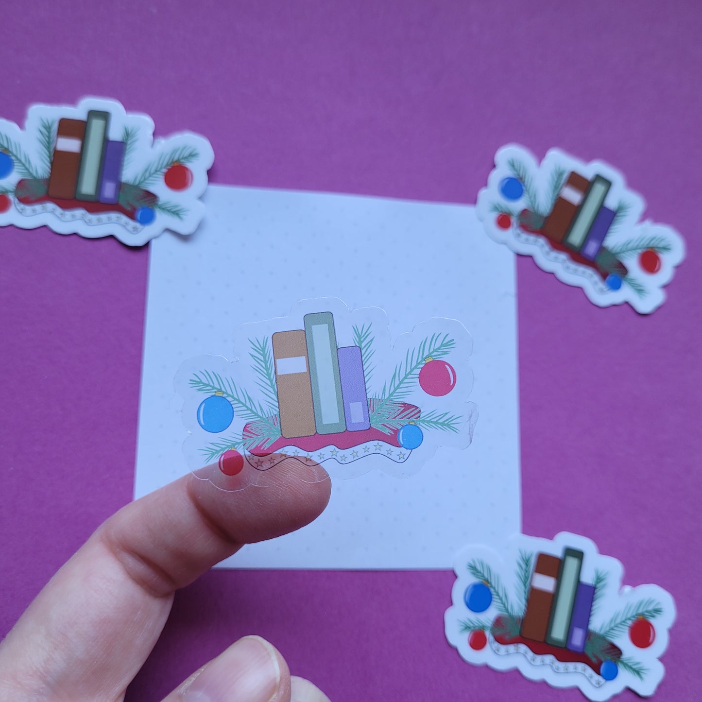 Sticker „Adventsgesteck“