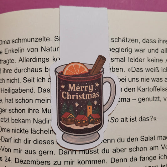 Magnet-Lesezeichen „Glühwein“