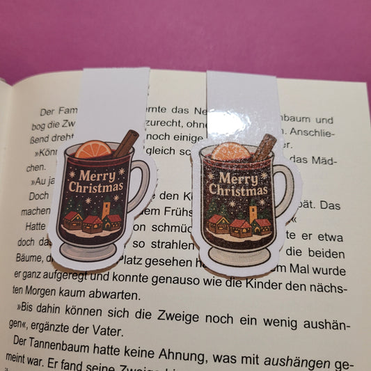 Magnet-Lesezeichen „Glühwein“
