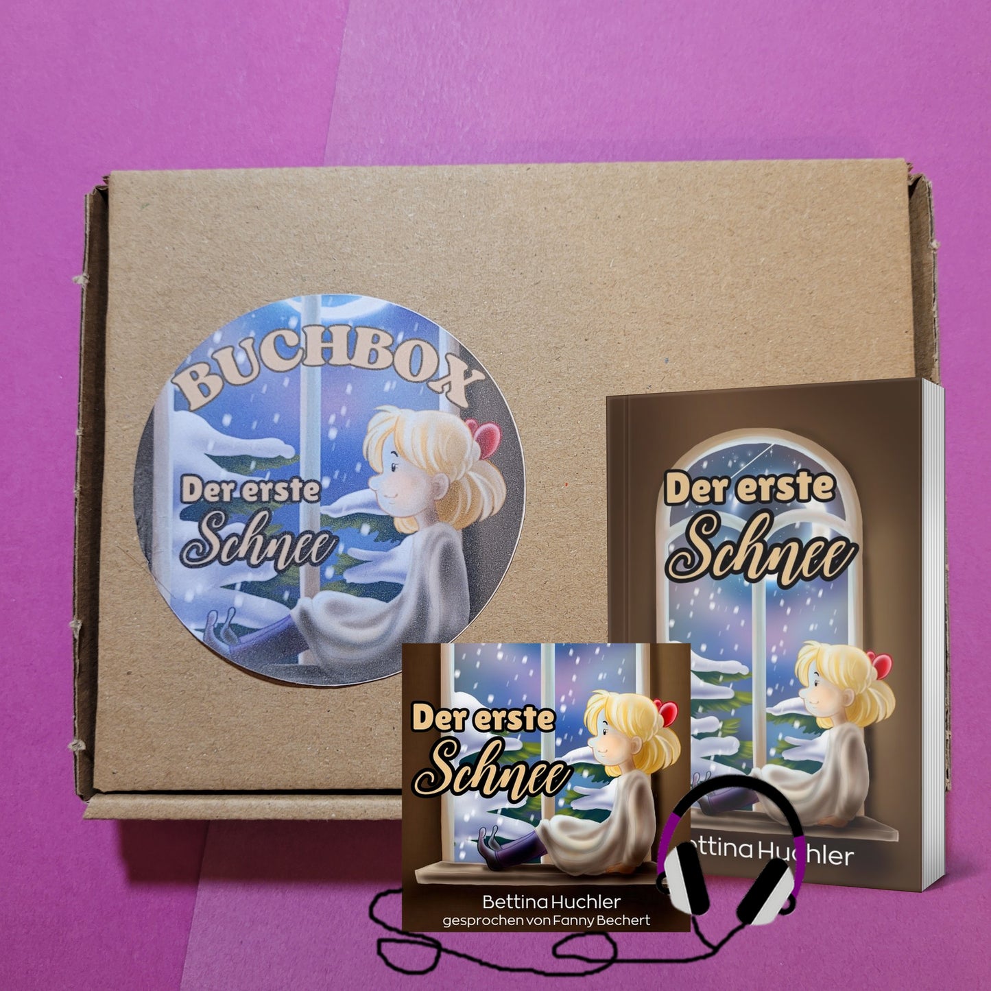 Buchbox "Der erste Schnee" - mit Hörbuch (mp3)