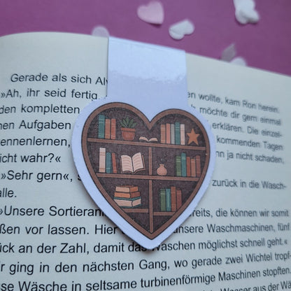 Magnet-Lesezeichen „Romance Reader“ 💕