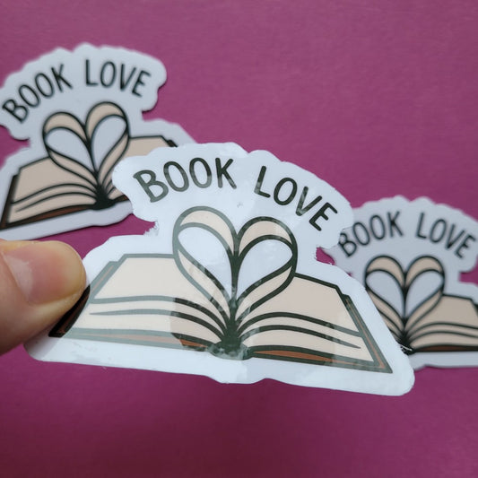 Sticker „Book Love“ 🤎