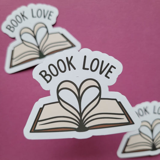 Sticker „Book Love“ 🤎