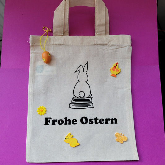 Buchbeutel "Frohe Ostern"